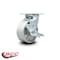 Service Caster 5 Inch Semi Steel Swivel Caster with Roller Bearing and Brake SCC-30CS520-SSR-TLB - alternate 3